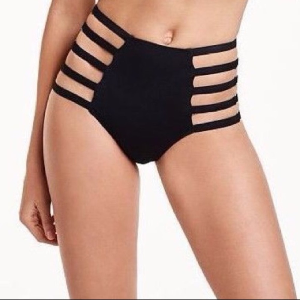 Victoria’s Secret high waisted strappy bikini bttm